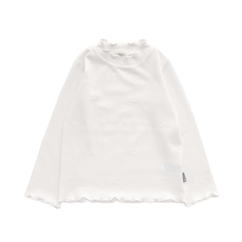 Seraph/セラフ】さくらんぼジャガード 長袖 Tシャツ(90 オフホワイト